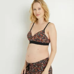 SOUTIEN-GORGE ALLAITEMENT NOIR/BLEU