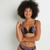 SOUTIEN-GORGE PUSH UP NOIR/ROSE
