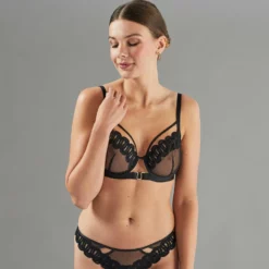 SOUTIEN-GORGE EMBOITANT NOIR