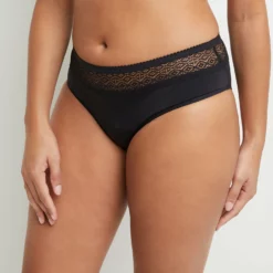 SHORTY MENSTRUEL FLUX MOYEN NOIR