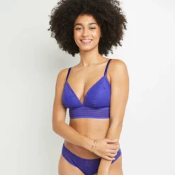 SOUTIEN-GORGE SANS ARMATURES VIOLET