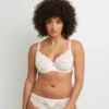 SOUTIEN-GORGE EMBOITANT DENTELLE BLANC