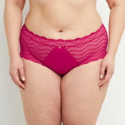 SHORTY DENTELLE FUCHSIA