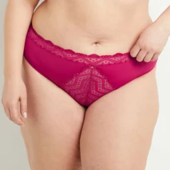 CULOTTE DENTELLE FUCHSIA