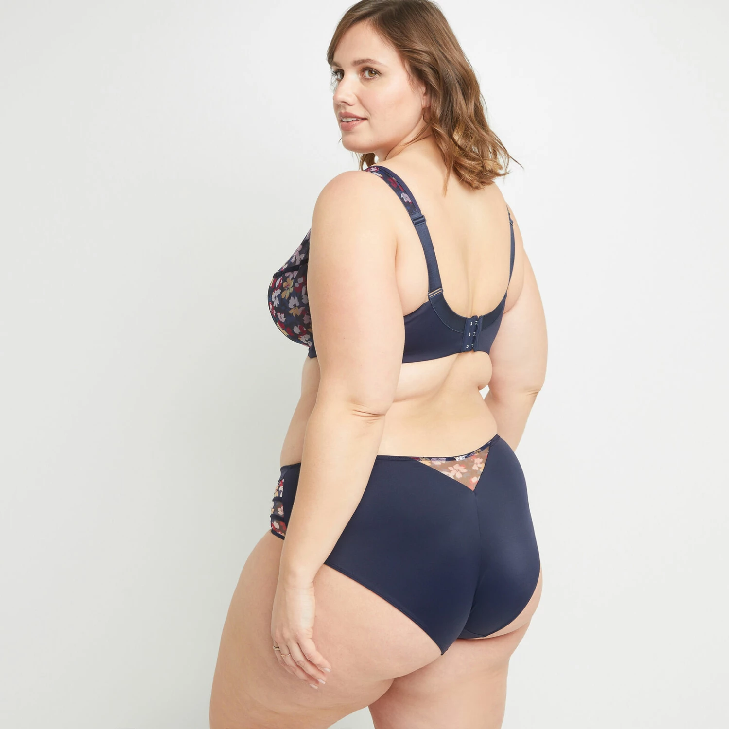 Blanche SHORTY TULLE MULTICO BLEU – Image 2