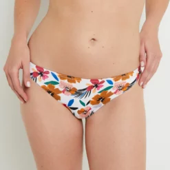 Luna MAILLOT DE BAIN SLIP MINI ECRU