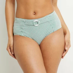 LOLITA MAILLOT DE BAIN CULOTTE HAUTE VERT