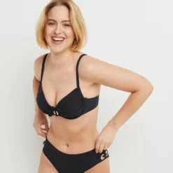 MAILLOT DE BAIN EMBOITANT COULISSE NOIR