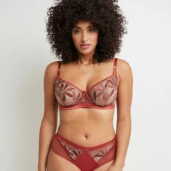 SOUTIEN-GORGE CORBEILLE MULTICO ORANGE