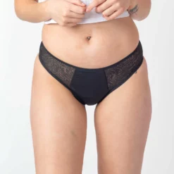 Culotte Menstruelle Flux Moyen NOIR